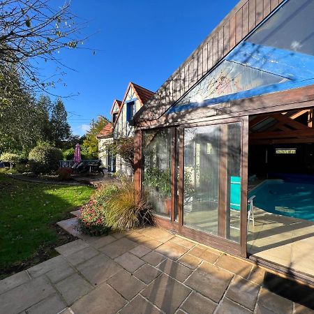 Maison Avec Piscine Et Sauna A Vire ภายนอก รูปภาพ