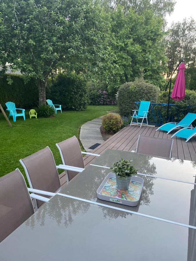 Maison Avec Piscine Et Sauna A Vire ภายนอก รูปภาพ