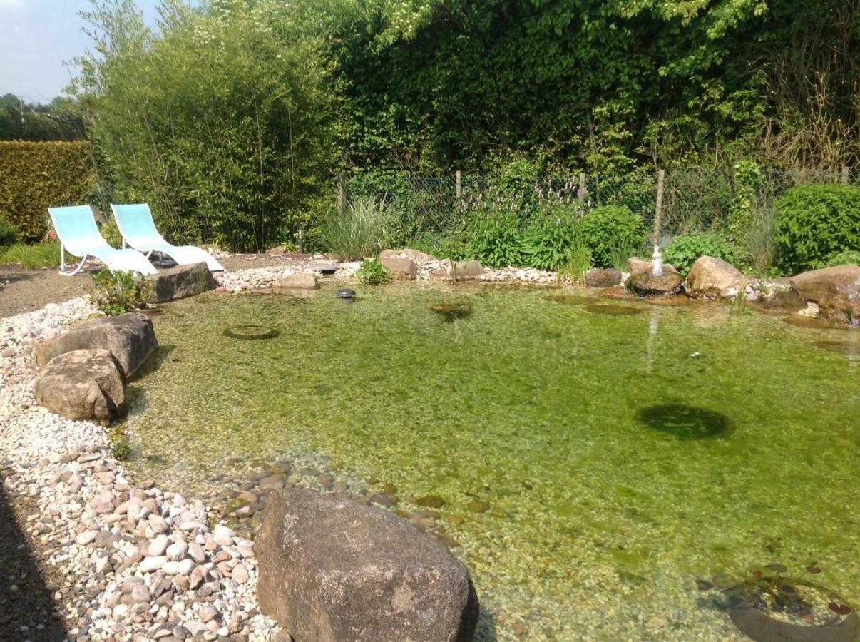 Maison Avec Piscine Et Sauna A Vire ภายนอก รูปภาพ