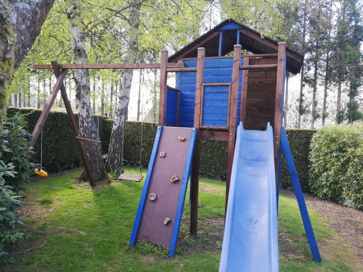 Maison Avec Piscine Et Sauna A Vire ภายนอก รูปภาพ
